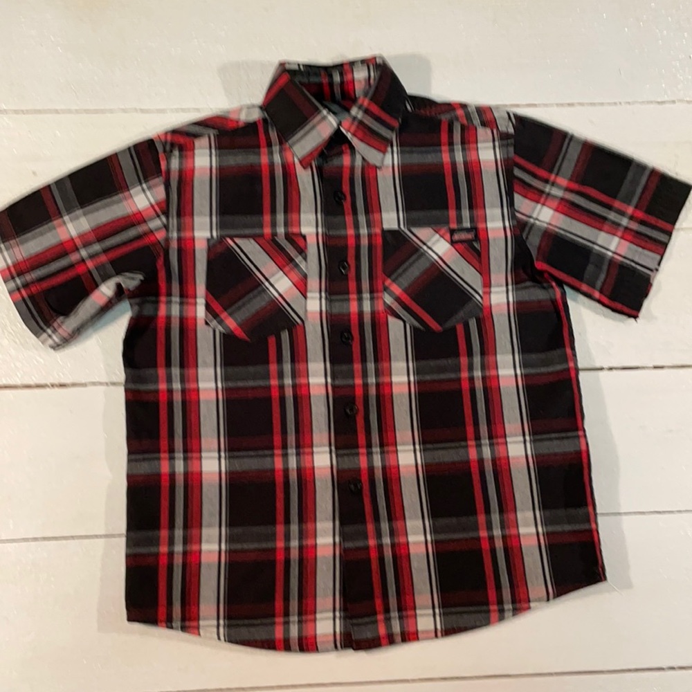 Boy’s Dickies Plaid dress shirt size 8
